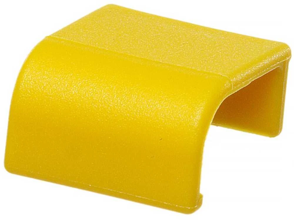 Hendi HACCP maisto konteinerių spaustukai, 12 vnt. pakuotė - geltona