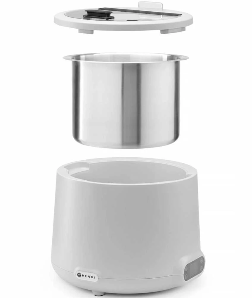 Hendi elektrinis termosinis virdulys sriubai UNIQ 35-85 C 8 l 500 W - balta