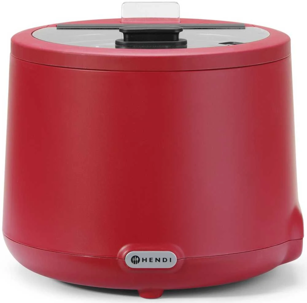Hendi Elektrinis termosinis sriubos virdulys UNIQ 35-85 C 8 l 500 W - raudonas
