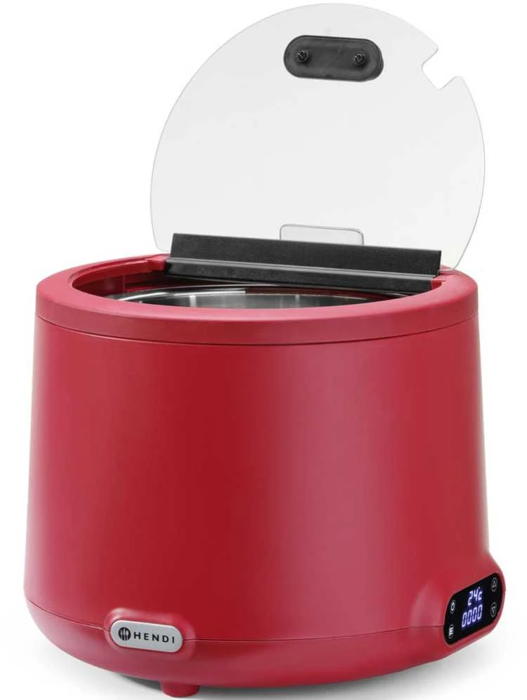 Hendi Elektrinis termosinis sriubos virdulys UNIQ 35-85 C 8 l 500 W - raudonas