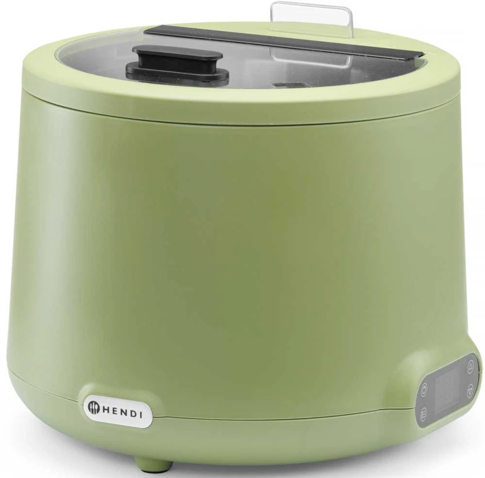 Hendi Kociołek termos elektrinis do zupy UNIQ 35-85 C 8 l 500 W - žalia