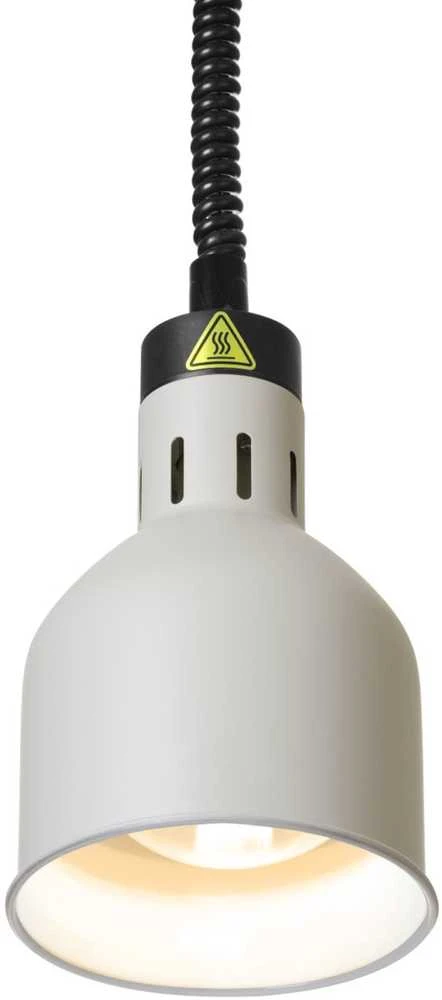 Hendi Cilindrinė pakabinama maisto šildymo lempa, 175 mm skersmens, 250 W - balta