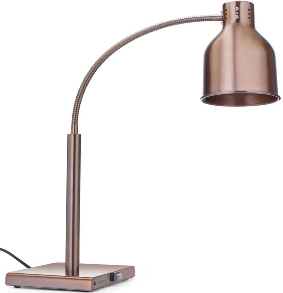 Hendi Lankstus stalinis šviestuvas maistui šildyti, 250 W, varinis