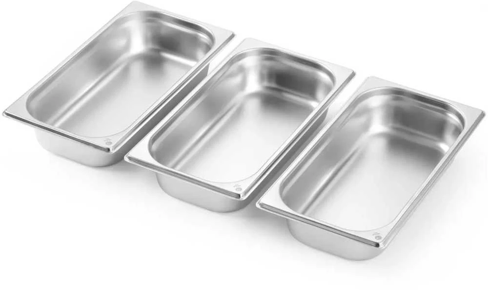 Hendi Maisto šildytuvas su pasta, plieninės žvakės, GN 1/1 - DIDELIS RINKINYS