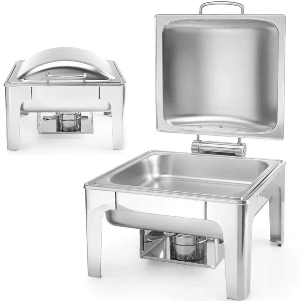 Hendi Maisto šildytuvas su žvakių pasta, satininis plienas GN 2/3