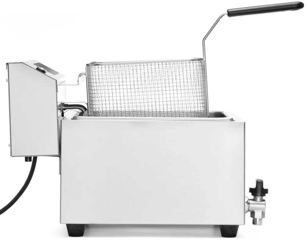 Hendi Gruzdintuvė frytkownica su panelem cyfrowym Profi Line su kranem 8L 3500W