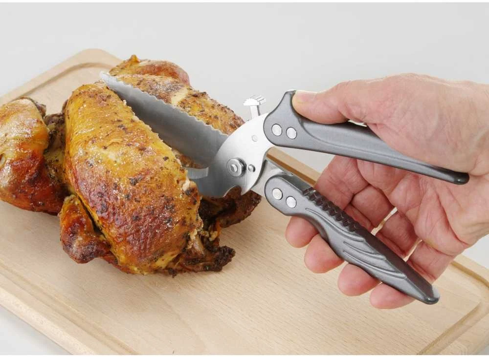 Hendi Žirklės mėsai ir paukštienai, ištraukiamos, 256 mm ilgio