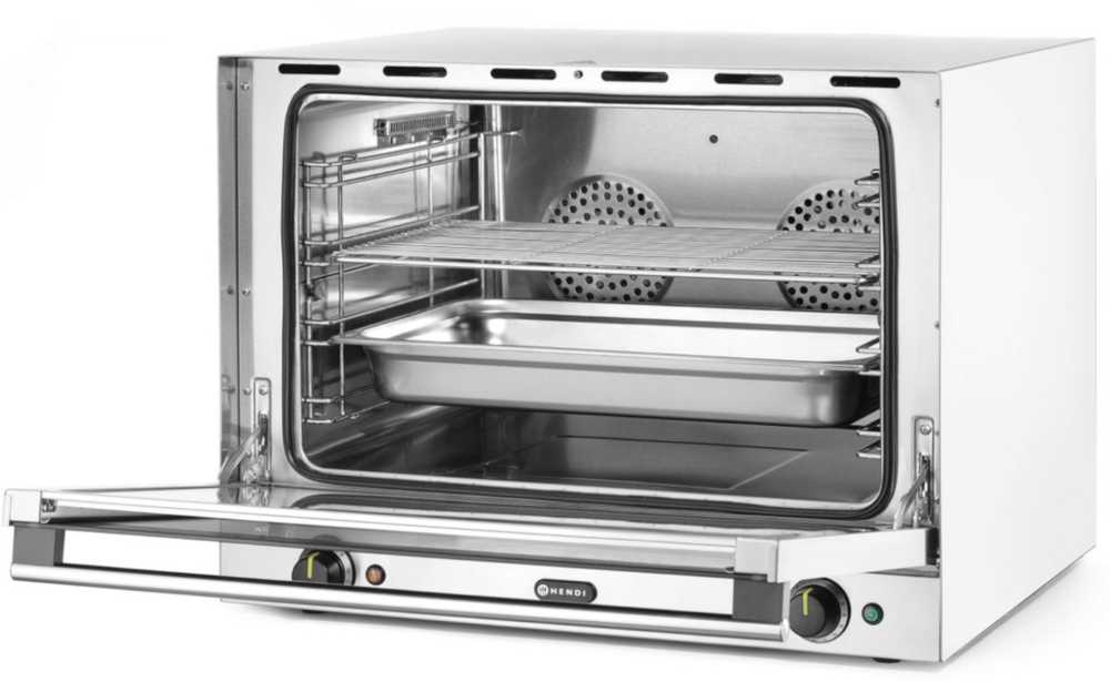 Hendi konvekcinė orkaitė su drėkinimu H100S, skirta 4 x GN 1/1, 230V, 3500 W