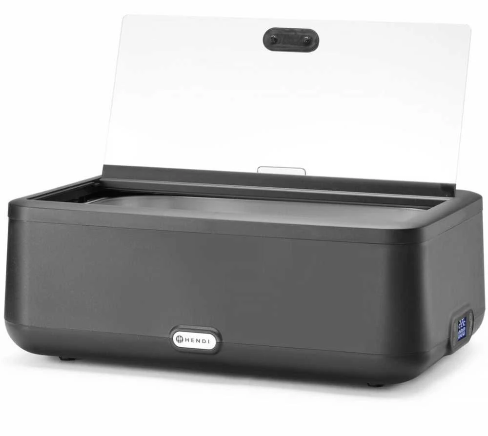 Hendi UNIQ elektrinis baseino marie šildytuvas 607 x 402 mm 700 W - juodas