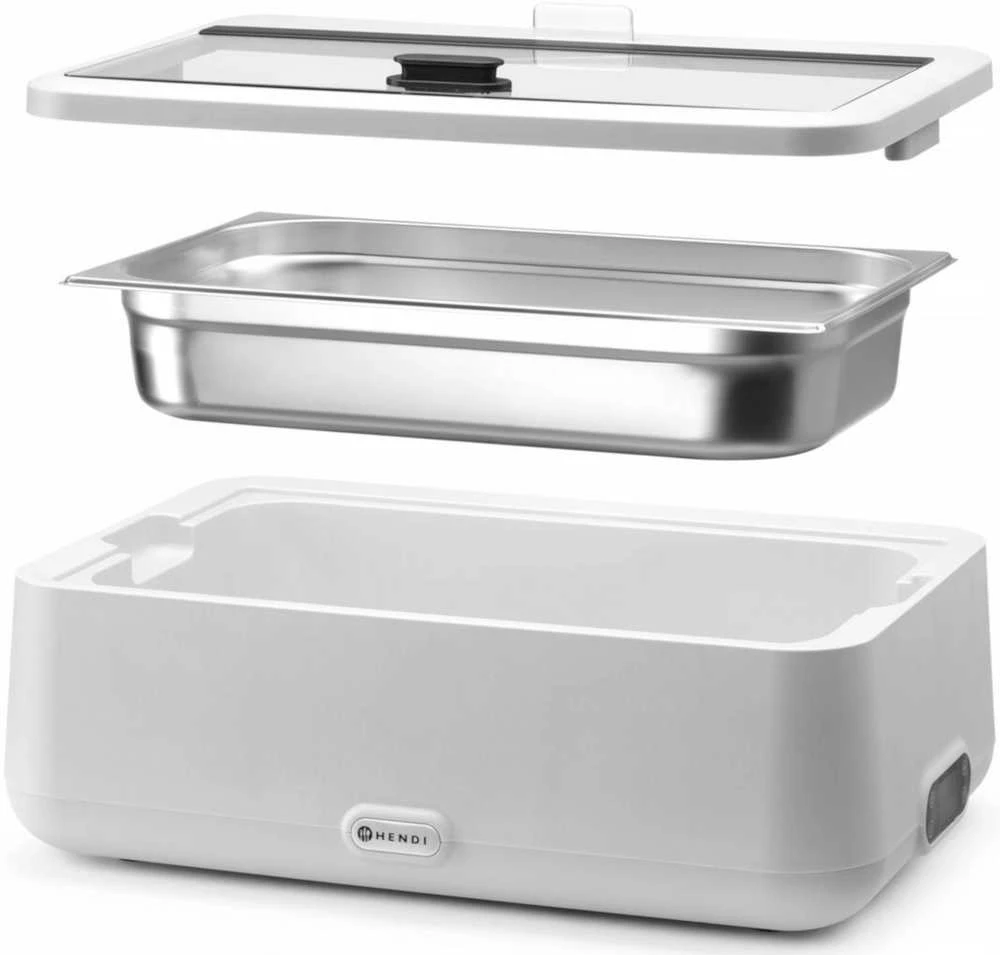 Hendi Elektrinis šildytuvas UNIQ bain marie 607 x 402 mm 700 W - baltas
