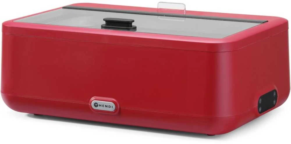 Hendi UNIQ 35-85 C 700 W elektrinis maisto šildytuvas – raudonas