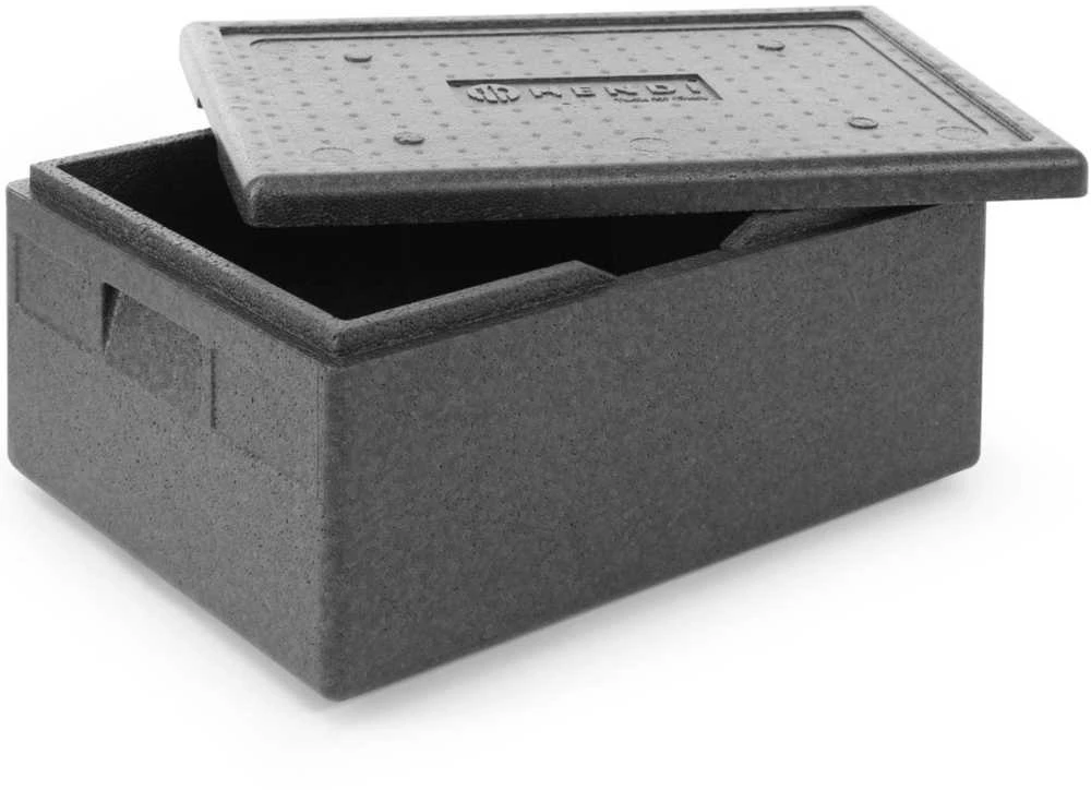 Hendi Termoizoliacinė dėžė, su dangčiu, piocelanas, 54 x 34 cm, H 23 cm, 40 l, vnt