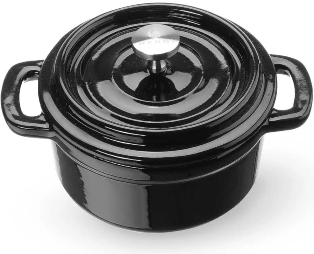 Hendi Emaliuotas ketaus puodas, ovalus, 0,27 l, 130x100x48 mm
