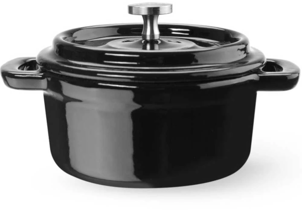 Hendi Emaliuotas ketaus puodas, ovalus, 0,27 l, 130x100x48 mm