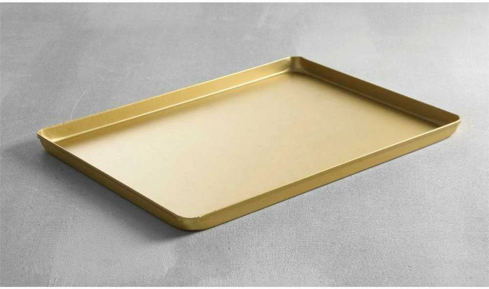 Hendi Pastry vitrininis padėklas tortui 30x20cm - auksinė