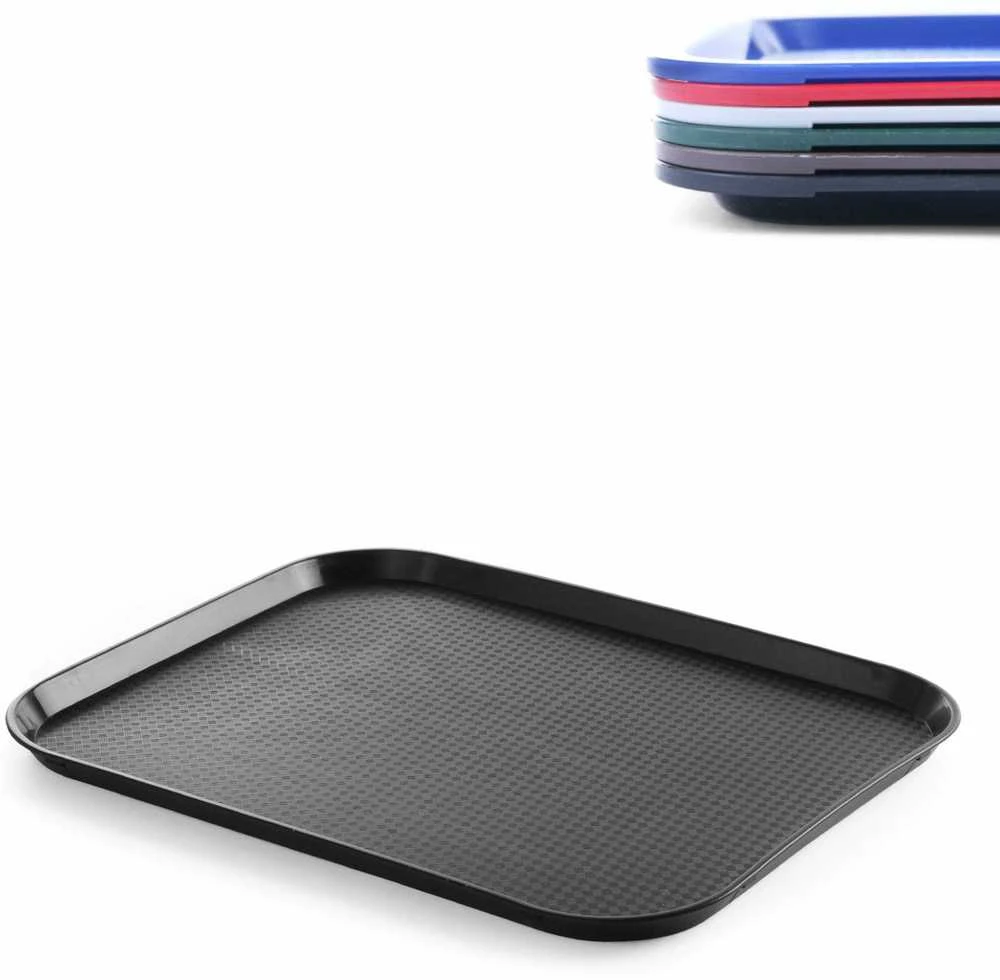 Hendi Taca su polipropylenu Fast Food 30.5x41.5cm - juoda