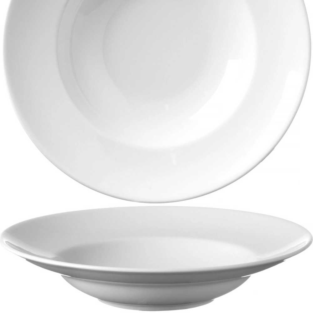 Hendi Speciale makaronų lėkštė, balta, skersmens. 265 x 50 mm - rinkinyje 6 vnt.