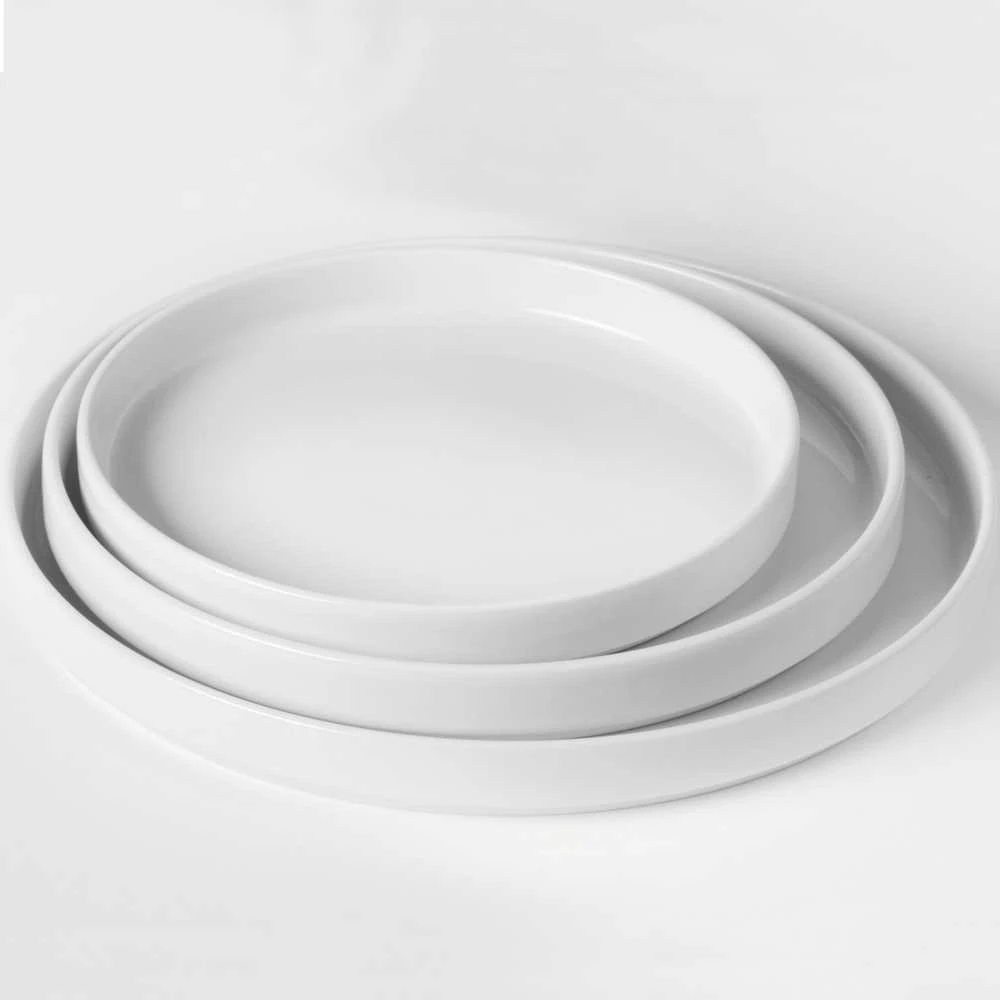 Hendi OSLO plokštė su aukštu kraštu, balta 280 x 28 mm - rinkinyje 6 vnt.