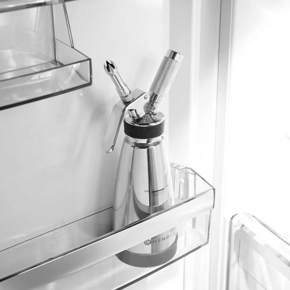 Hendi Termosifonas karštiems ir šaltiems padažams, 3 antgaliai, 0,5 l, skersmuo 95x275 mm