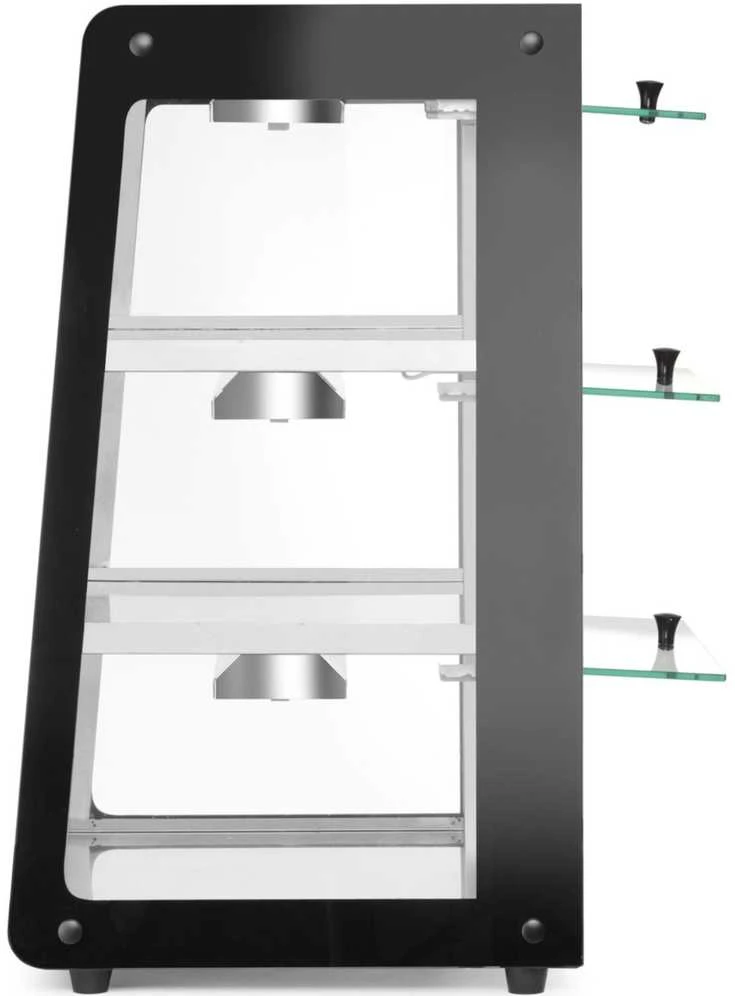 Hendi Reguliuojama šildoma vitrina, 3 lygiai, 50–70 °C, 500 W