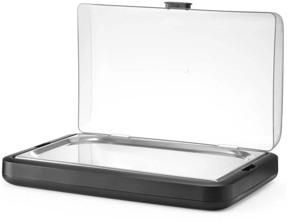 Hendi UNIQ GN 1/1 vitrina su aušinimo įdėklu - juoda
