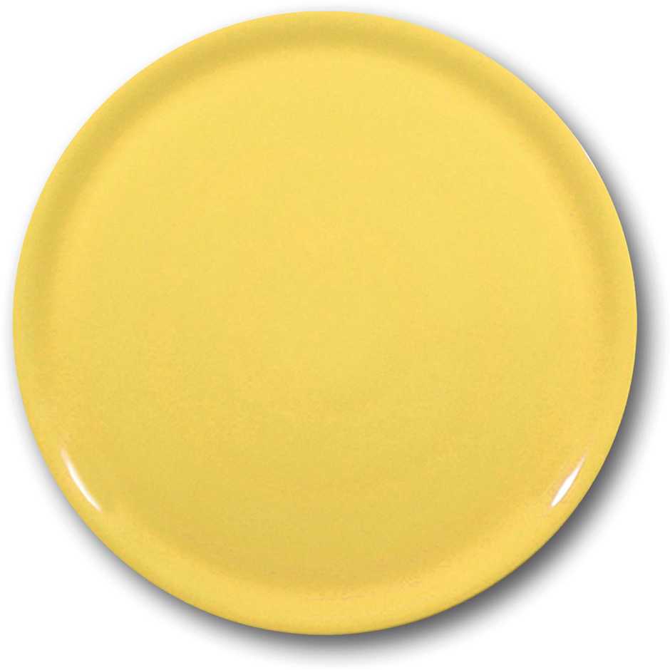 Hendi Patvari Speciale porcelianinė picos lėkštė, geltona, 330mm - rinkinyje 6 vnt.