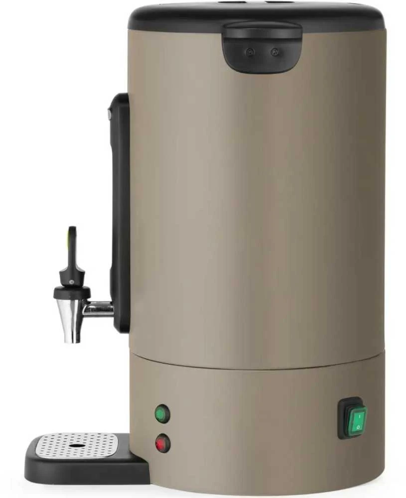 Hendi kavos virimo aparatas su čiaupu ir nusausintuvu UNIQ 14 L 1750 W - pilkai rudas