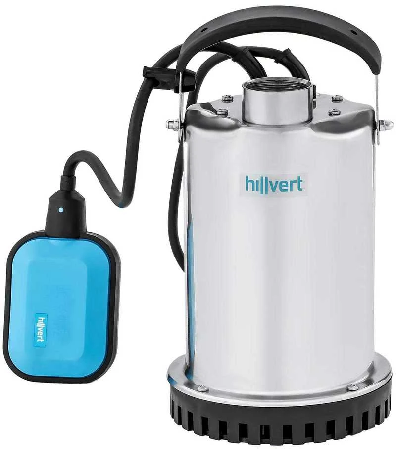 Hillvert Panardinamas sodo siurblys, nerūdijantis plienas, 400W, 7000l/h, iki 8m
