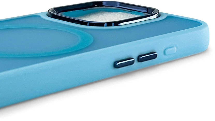 Hurtel Magnetic Collection MagSafe case Apple iPhone 16 – light dėklas telefonui mėlynos spalvos