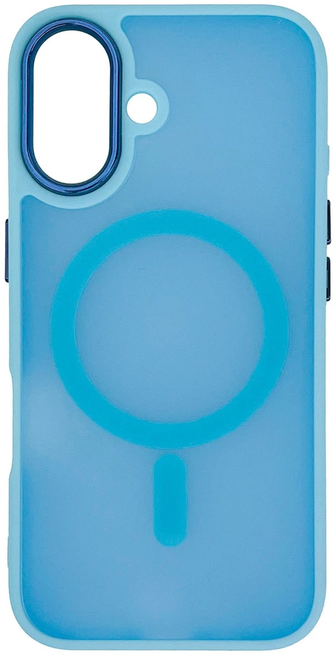 Hurtel Magnetic Collection MagSafe case Apple iPhone 16 – light dėklas telefonui mėlynos spalvos