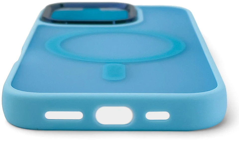Hurtel Magnetic Collection MagSafe case Apple iPhone 16 – light dėklas telefonui mėlynos spalvos