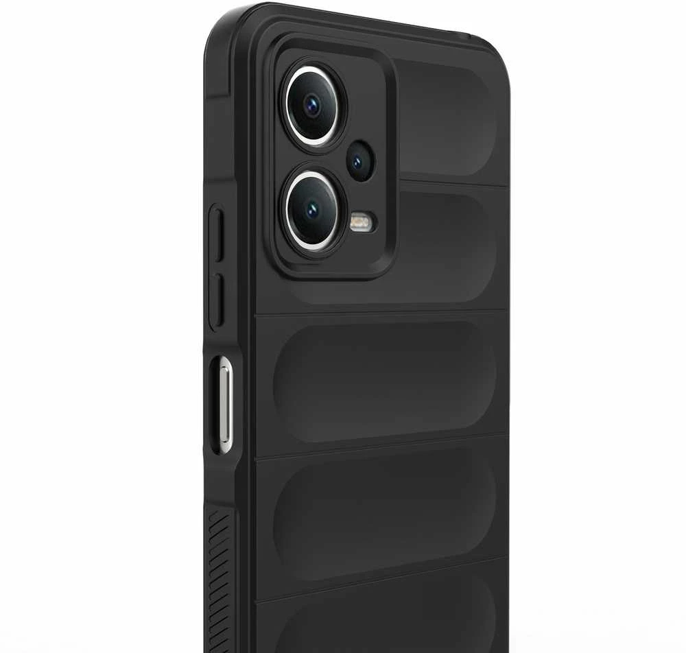 Hurtel Dėklas Flexible Cover Xiaomi Redmi Note 12 5G / Poco X5 5G Magic Shield Case juoda