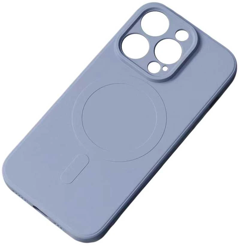 Hurtel Samsung Galaxy A26 5G Silikoninis dėklas su MagSafe – Gray