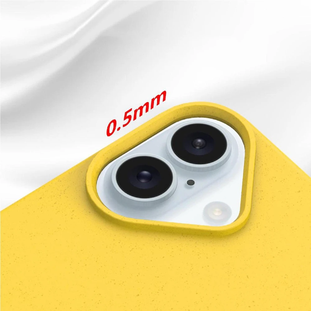 Hurtel Multiple Color Wheat MagSafe Apple iPhone 16 Pro Max – dėklas telefonui geltonos spalvos