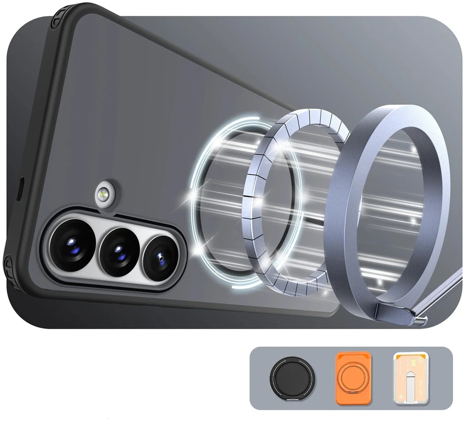 Hurtel Hybrid Armor T dėklas skirtas Samsung Galaxy A37 – juodos spalvos