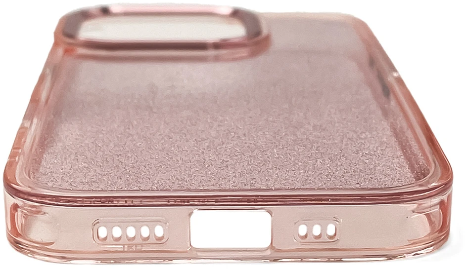 Hurtel Glitter Apple iPhone 16 – dėklas telefonui rožinės spalvos