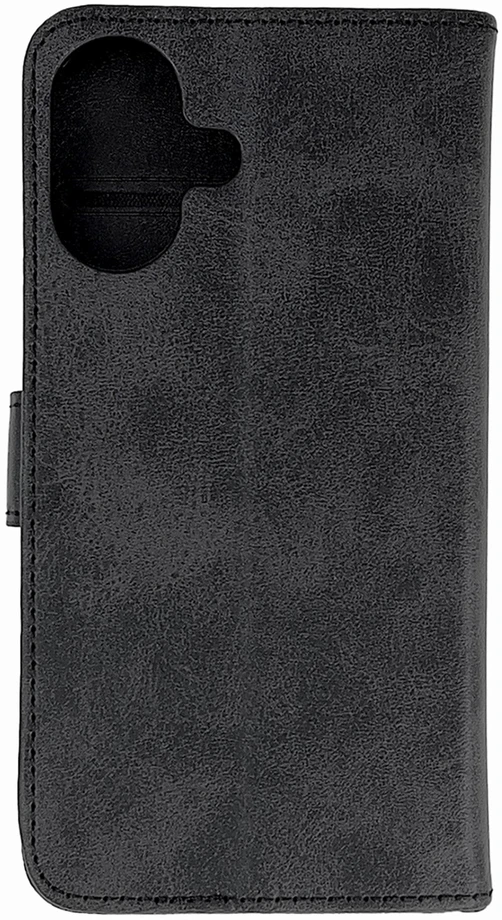 Hurtel Leather Book Apple iPhone 16 – dėklas telefonui juodos spalvos