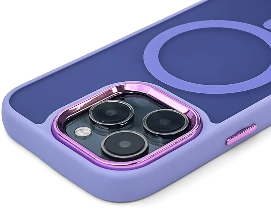 Hurtel Magnetic Collection MagSafe Apple iPhone 16 Pro – dėklas telefonui violetinės spalvos