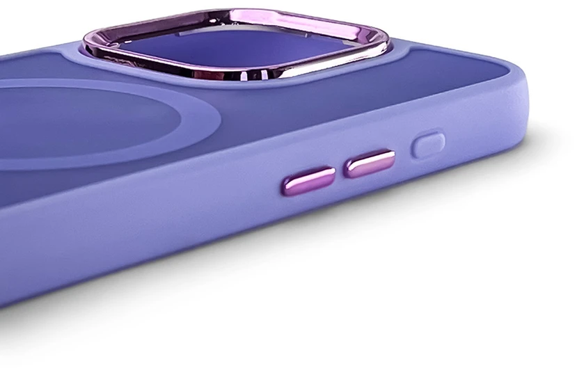 Hurtel Magnetic Collection MagSafe Apple iPhone 16 Pro – dėklas telefonui violetinės spalvos