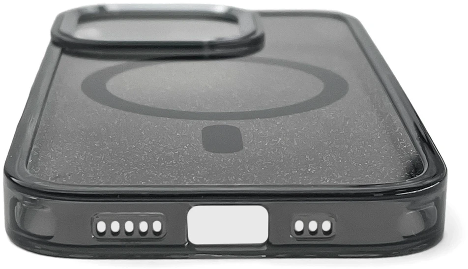 Hurtel Glitter dėklas skirtas Samsung Galaxy S26 Ultra, MagSafe Compatible – juodos spalvos