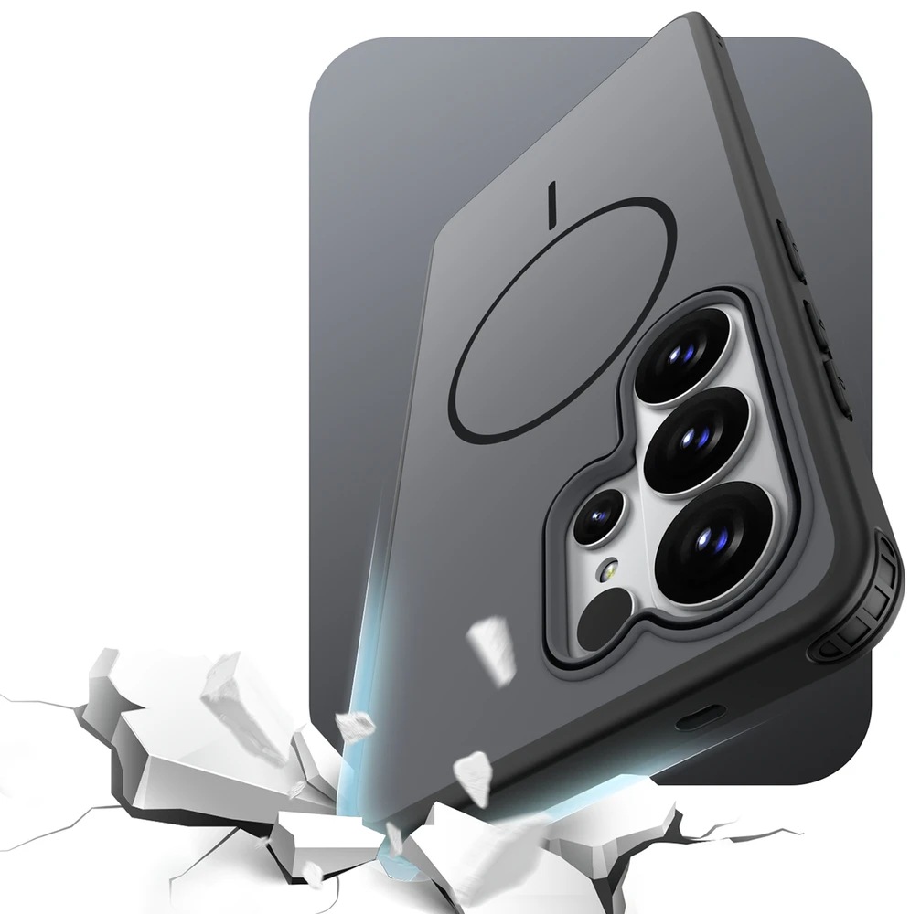 Hurtel Hybrid Armor T dėklas skirtas Samsung Galaxy S26 – juodos spalvos