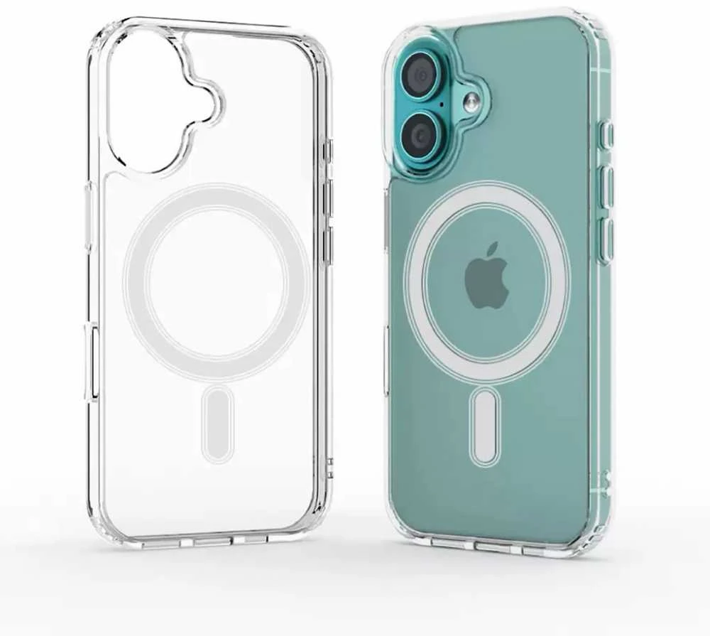 Hurtel dėklas telefonui skaidrus MagSafe Apple iPhone 16 Plus - dėklas telefonui skaidrus