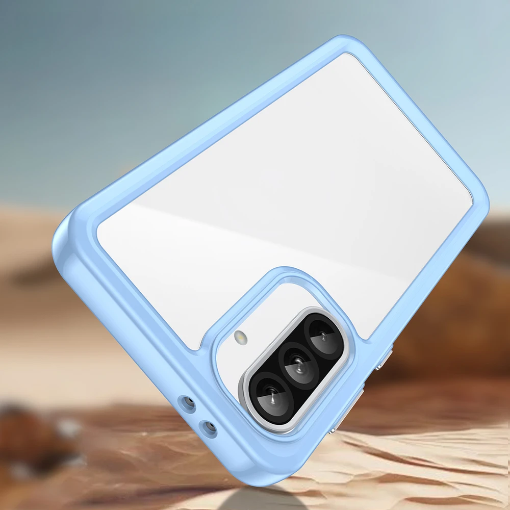 Hurtel Outer Space Samsung Galaxy A26 Cover with Flexible Frame – dėklas telefonui mėlynos spalvos