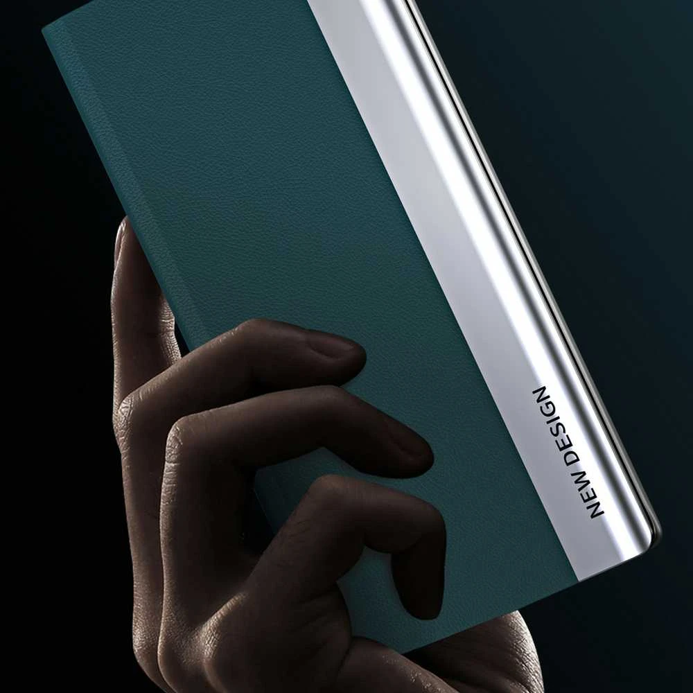 Hurtel Dėklas dangtelis su atvartu ir stovu Xiaomi Redmi Note 12 Pro+ Sleep Case Pro juoda
