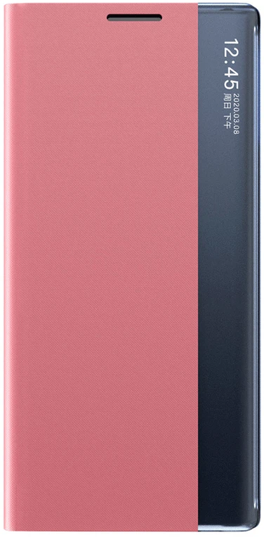 Hurtel New Sleep Case Flip Cover su stoveliu Samsung Galaxy A26 – dėklas telefonui rožinės spalvos