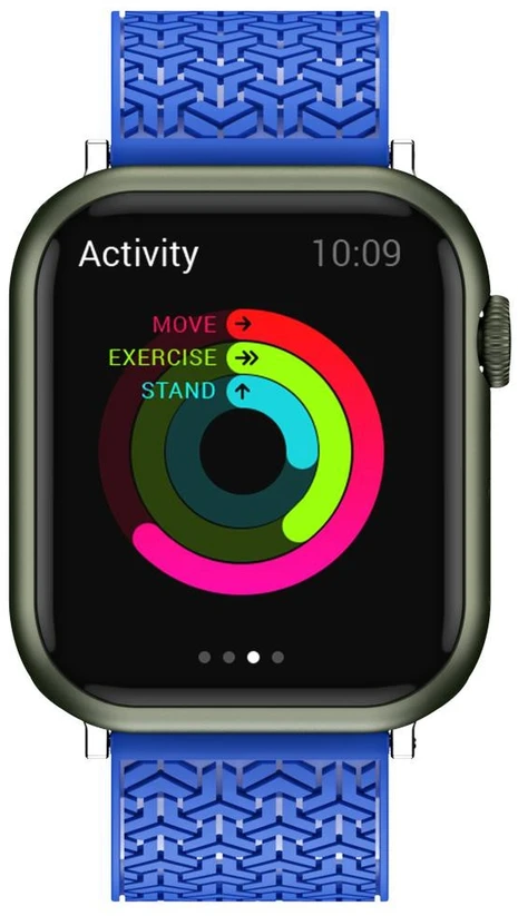 Hurtel Dirželis bransoleta do zegarka Apple Watch 42 / 44 / 45 mm - mėlyna