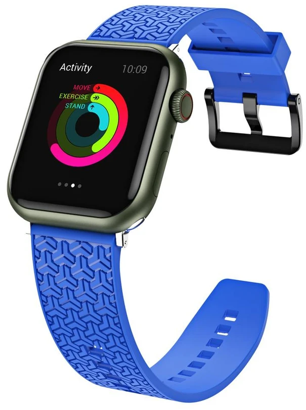 Hurtel Dirželis bransoleta do zegarka Apple Watch 38 / 40 / 41 mm - mėlyna