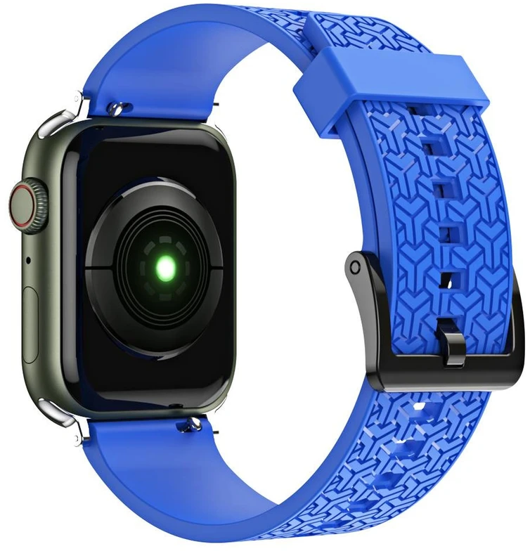 Hurtel Dirželis bransoleta do zegarka Apple Watch 38 / 40 / 41 mm - mėlyna