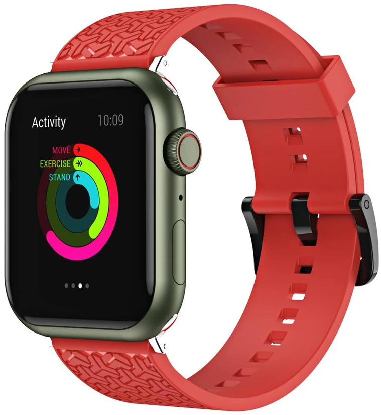 Hurtel Dirželis bransoleta do zegarka Apple Watch 38 / 40 / 41 mm - raudona