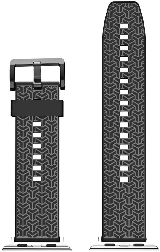 Hurtel Dirželis bransoleta do zegarka Apple Watch 38 / 40 / 41 mm - juoda